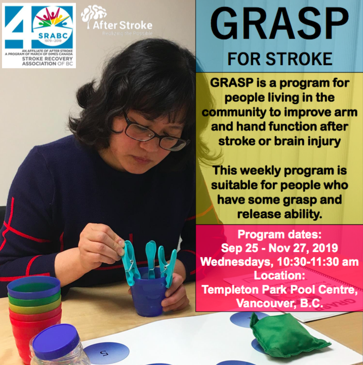 GRASP for stroke program poster